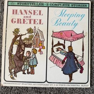 Storyteller Vinyl: Hansel and Gretel & Sleeping Beauty - Pink, Blue, White